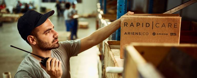 AriensCo EMEAA spare parts devison: RapidCare.