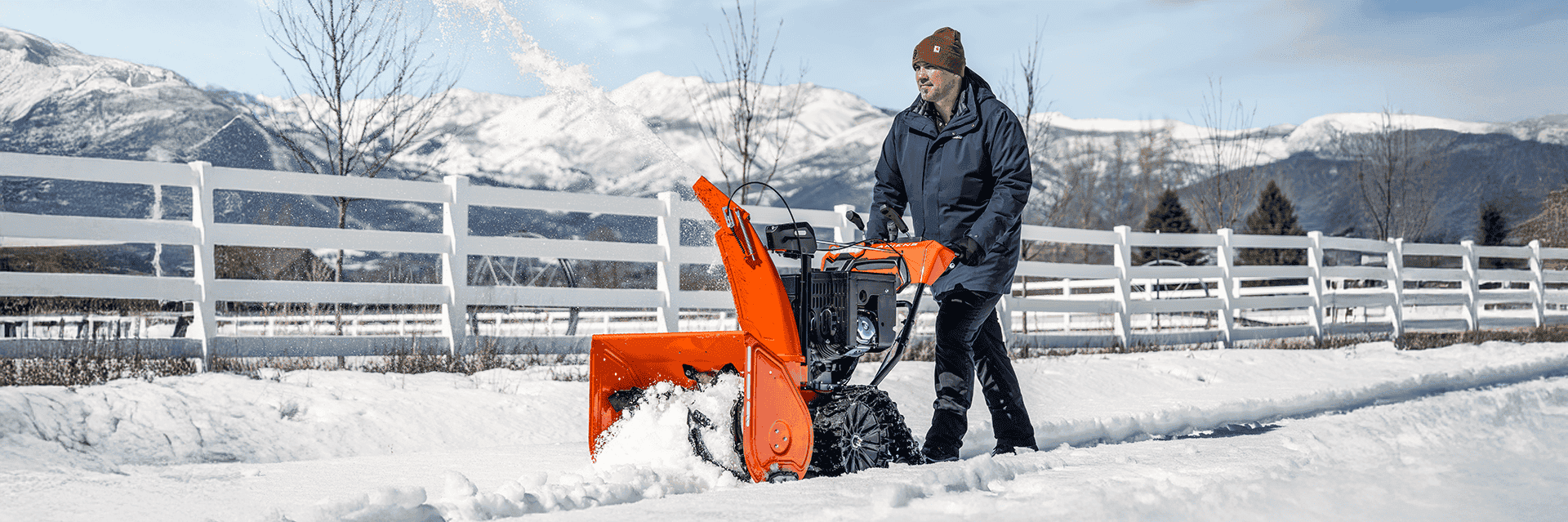 Snow blower accessories for winter preparation