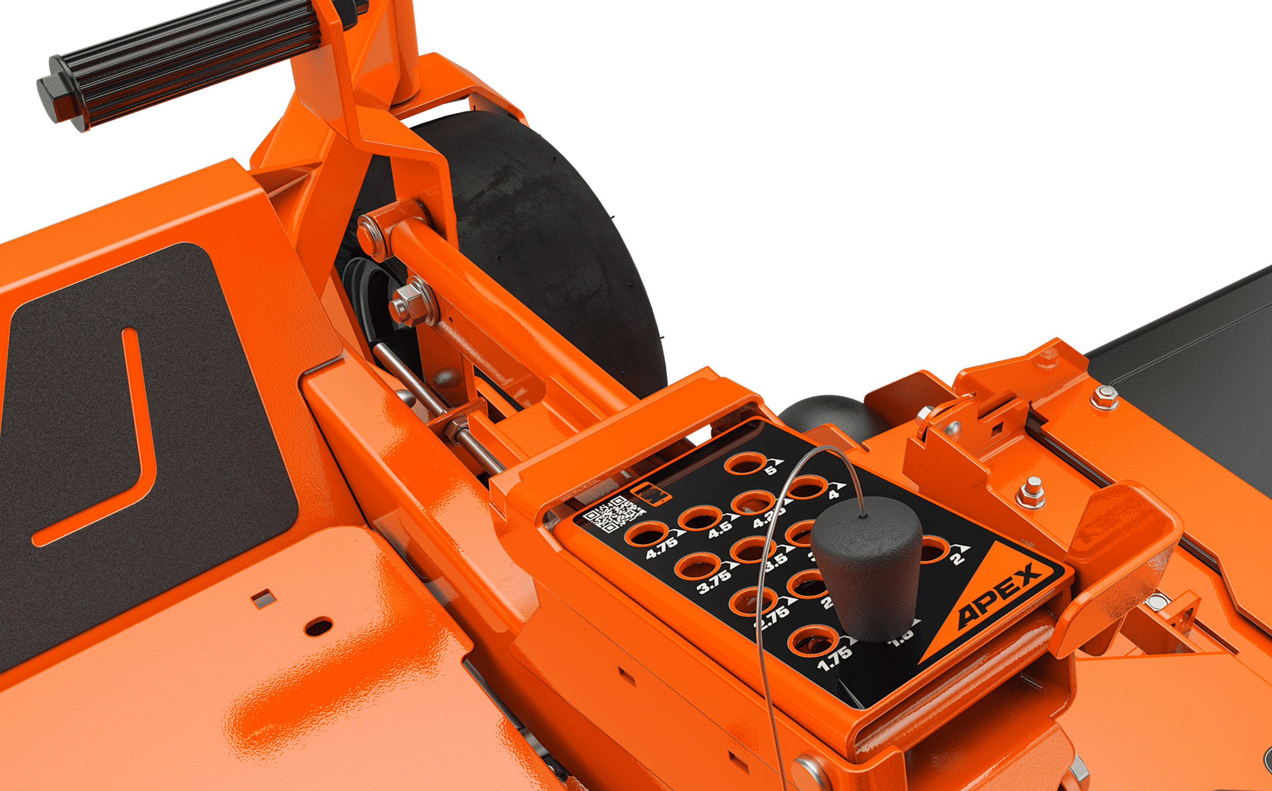 zenith 60 152cm side discharge zero turn ride on lawnmower