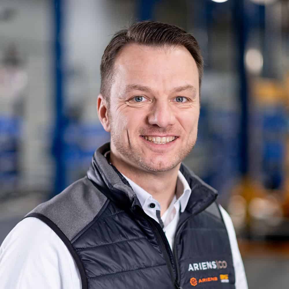 Portrait/Headshot of AriensCo EMEAA Leadership Team Member: Markus Schmidt, Vice President RapidCare & Academy - EMEAA