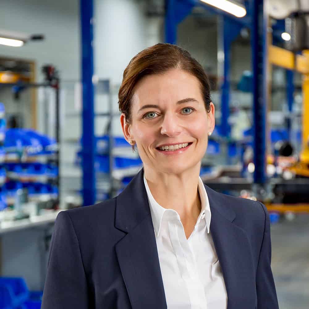 Portrait/Headshot of AriensCo EMEAA Leadership Team Member: Tamara Hauenstein, Vice President Human Resources - EMEAA